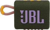 Портативная акустика JBL GO 3 1.0, цвет - зелёный, JBLGO3GRN