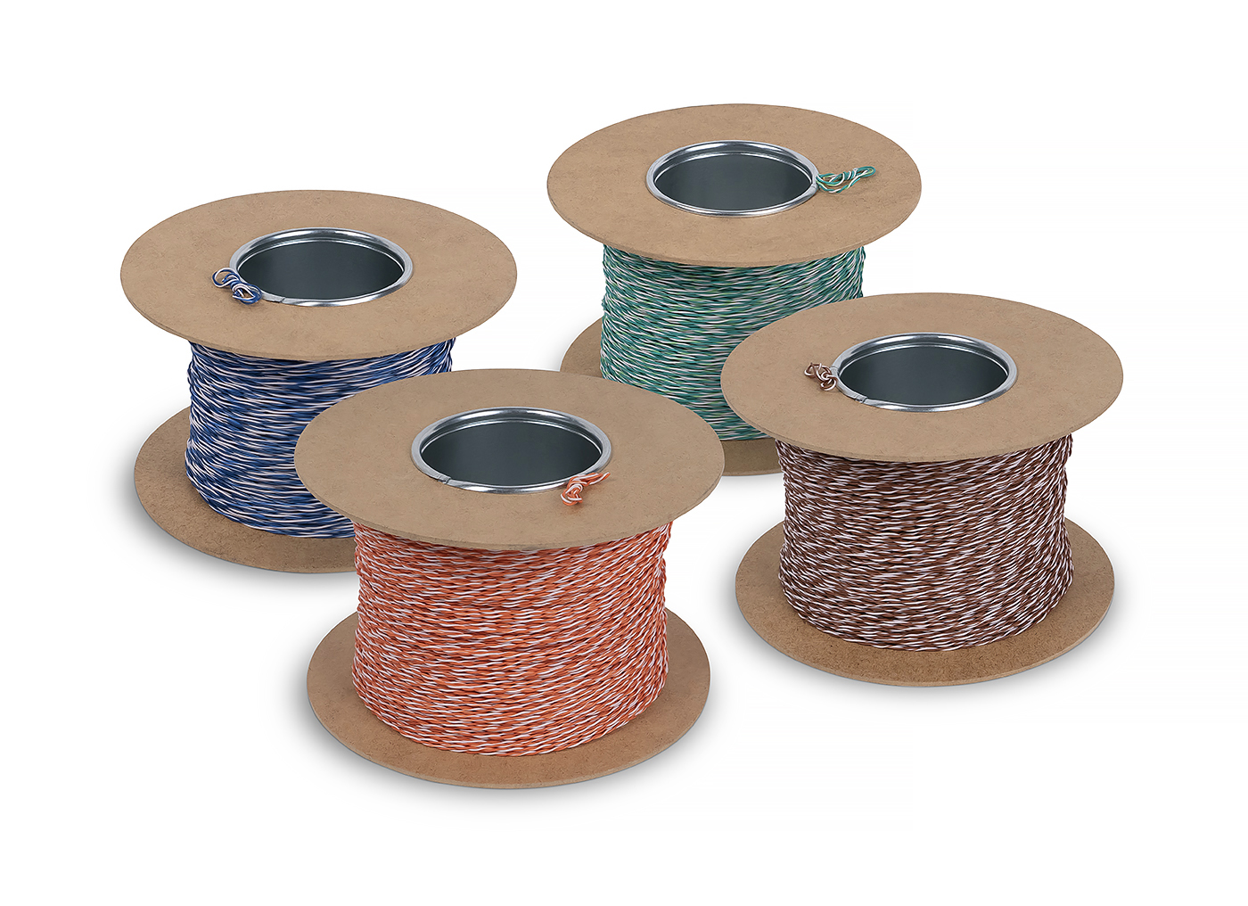 Кроссировочная витая пара Cabeus UTP кат. 5e зелёный 305 м, UTP-1P-Cat.5e-SOLID-CROSS-305-GN