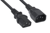Кабель питания Cabeus IEC 320 C13 -> IEC 320 C14 0.5 м, PC-189-VDE-1.5-0.5M