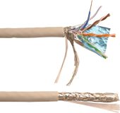 Кабель LANMASTER кат. 5e серый 305 м, LAN-5ESFUTP-HFLT-GY