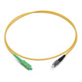 Оптический патч-корд Cabeus SM 9/125 мкм жёлтый 25 м, FOP(s)-9-SC/APC-FC/UPC-25m