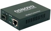 Вид Медиаконвертер OSNOVO 1000Base-T-1000Base-X RJ-45-SFP, OMC-1000-11X