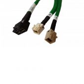 Кабель данных Broadcom U.2 Enabler SFF-8643 (x8) -> 2xSFF-8643 1.00м, 05-50061-00