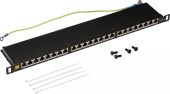 Патч-панель LANMASTER 24-ports STP RJ-45 0.5U, LAN-PPC24S6A