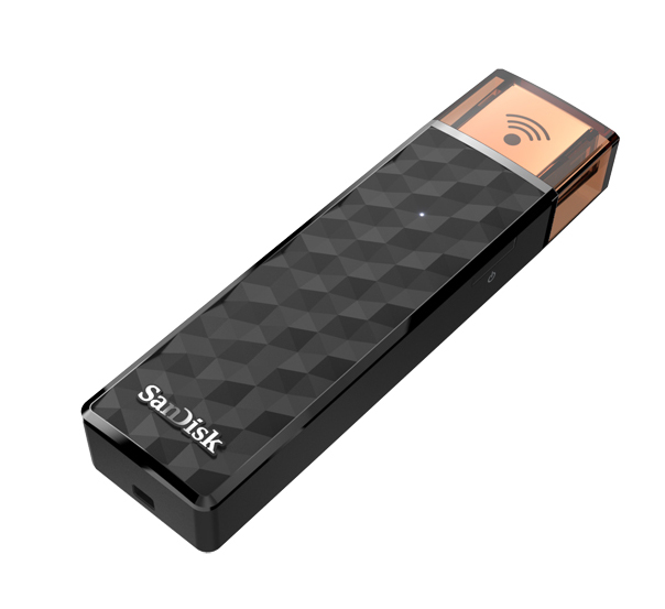 Картинка - 1 USB накопитель SanDisk Connect Wireless USB 2.0/Wi-Fi 128GB, SDWS4-128G-G46