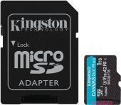 Карта памяти Kingston Canvas Go! Plus microSDXC UHS-I Class 3 C10 1TB, SDCG3/1TB