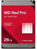 Диск HDD WD Red Pro SATA 3.5" 26 ТБ, WD260KFGX