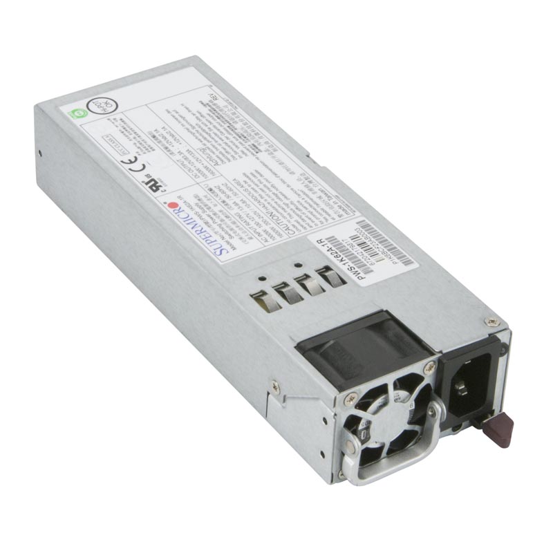 Блок питания серверный Supermicro PSU 1U 80+ Titanium 1600Вт, PWS-1K62A-1R