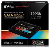 Фото Диск SSD SILICON POWER Slim S55 2.5" 120 ГБ SATA, SP120GBSS3S55S25