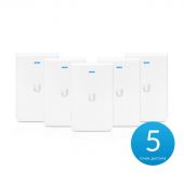 Точка доступа UBIQUITI UniFi AC In-Wall AP 5 pack 2.4/5 ГГц, 867Mb/s, UAP-AC-IW-5