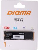 Фото Диск SSD Digma Top P8 M.2 2280 1 ТБ PCIe 4.0 NVMe x4, DGST4001TP83T