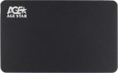 Внешний корпус для HDD/SSD AgeStar 3UB2AX2 2.5&quot; чёрный, 3UB2AX2 (BLACK)