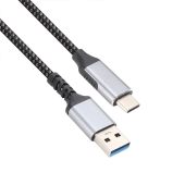 USB кабель vcom USB Type C (M) -&gt; USB Type A (M) 1 м, CU401M-1M