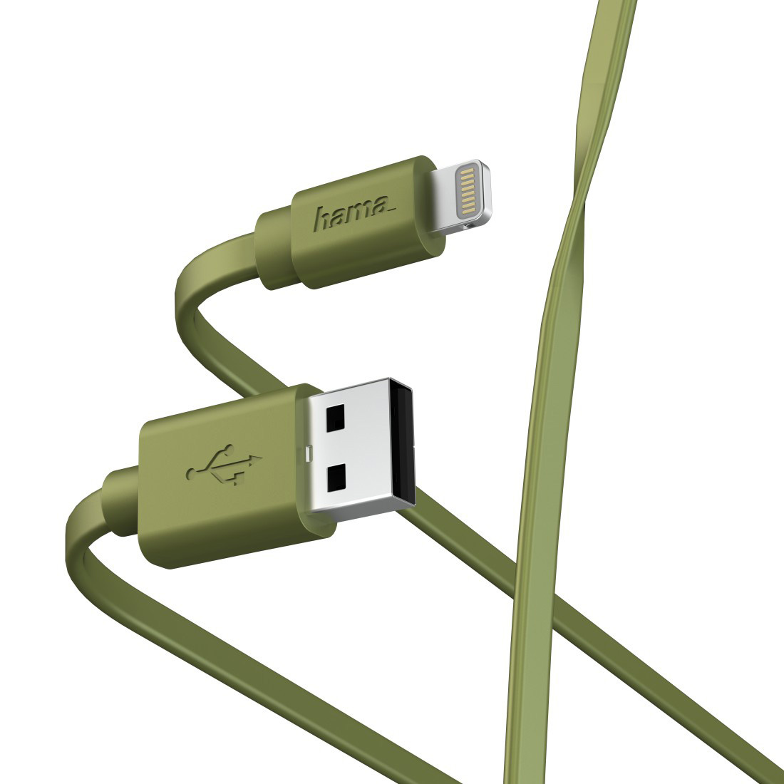 Фото USB кабель Hama Lightning -> USB Type A (M) 1 м, 00187234