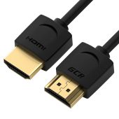 Видео кабель с Ethernet Greenconnect SLIM HM502 HDMI (M) -&gt; HDMI (M) 1.5 м, GCR-51595