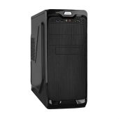 Корпус Exegate UN-604 Midi Tower 450 Вт чёрный, EX299339RUS