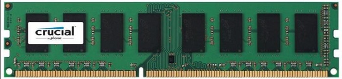 Картинка - 1 Модуль памяти Crucial by Micron 2GB DIMM DDR3L 1600MHz, CT25664BD160B