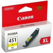 Вид Картридж Canon CLI-451Y XL Струйный Желтый 530стр, 6475B001