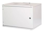 Настенный шкаф LANDE NetBox Soho 7U серый, LN-SH07U5440-LG-F0-2