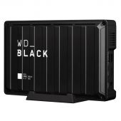 Вид Внешний диск HDD WD WD_BLACK D10 Game Drive 8 ТБ 3.5" USB 3.2 чёрный, WDBA3P0080HBK-EESN