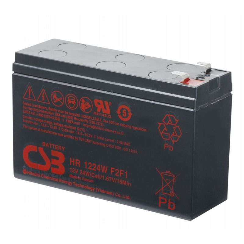 Батарея для ИБП CSB HR1224W 12 В, HR1224W