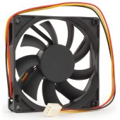 Корпусный вентилятор Gembird D8015BM-3 80 мм 3-pin, D8015BM-3