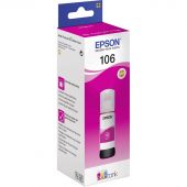 Вид Чернила EPSON EcoTank 106 Струйный Пурпурный 5000стр, C13T00R340