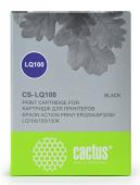 Фото Картридж CACTUS CS-LQ100 Матричный Черный, CS-LQ100