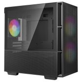 Корпус DeepCool CH360 WH Mini Tower Без БП чёрный, CH360 WH
