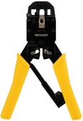 Инструмент обжимной Rexant HT-200R 12-3442 для RJ-45/RJ-12/RJ-11 желтый, 12-3442