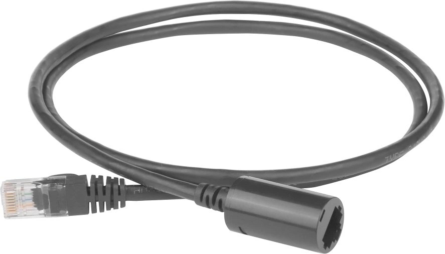 Патч-корд LANMASTER UTP кат. 5e серый 3 м, LAN-PCEXT/U5E-3.0-GY