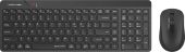 Фото Комплект Клавиатура/мышь A4Tech  Беспроводной чёрный, FG2300 AIR  BLACK