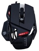 Мышь Mad Catz R.A.T. 4+ Проводная чёрный, MR03MCINBL000-0