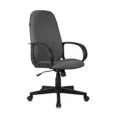 Кресло для руководителей БЮРОКРАТ CH-808AXSN Серый, ткань, CH-808AXSN/G