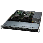 Серверная платформа Supermicro SuperServer 611C-TN4R 4x3.5" Rack 1U, SYS-611C-TN4R (bundle5)