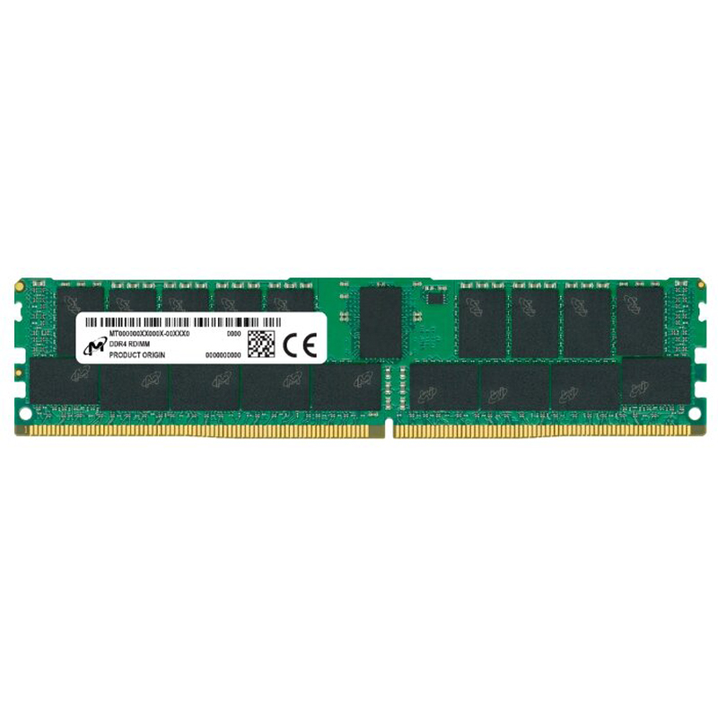 Картинка - 1 Модуль памяти Micron 32GB DIMM DDR4 REG 3200MHz, MTA36ASF4G72PZ-3G2R1