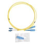 Кабель волоконно-оптический Hyperline SM 9/125 мкм жёлтый 2 м, FC-D2-9-LC/UR-SC/UR-H-2M-LSZH-YL