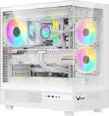 Корпус Formula V Crystal Z8 Cosmic Midi Tower Без БП белый, CRYSTAL Z8 COS W