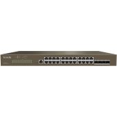 Коммутатор TENDA IP-COM G5328F Управляемый 28-ports, G5328F