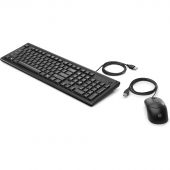 Вид Комплект Клавиатура/мышь HP 160 Проводной чёрный, 6HD76AA