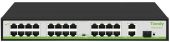 Коммутатор Tiandy TC-P3S027 H/2421/AT/260 24-PoE Неуправляемый 27-ports, TC-P3S027 H/2421/AT/260