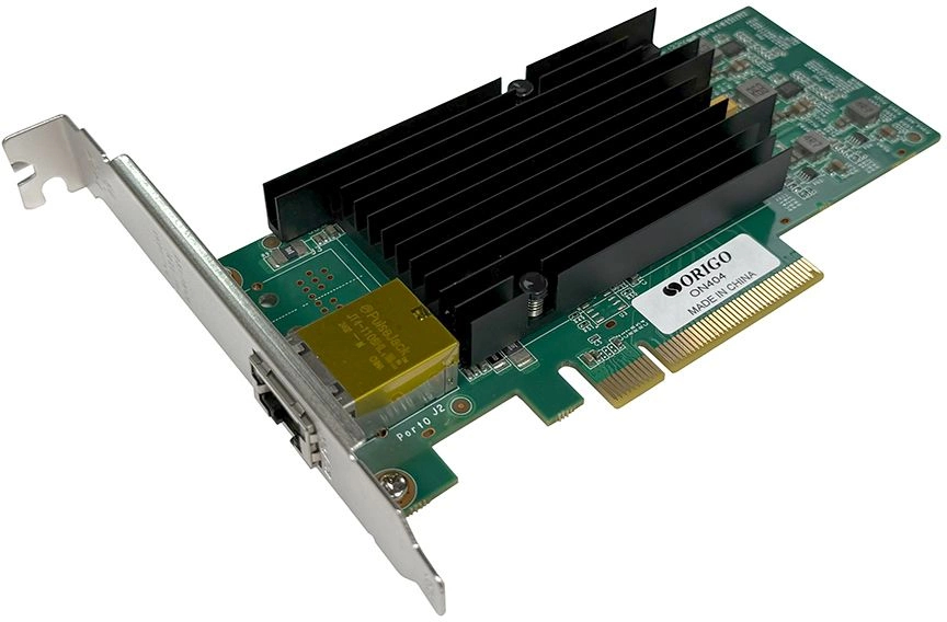 Сетевая карта ORIGO ON404 Intel X540-AT2 10 Гб/с RJ-45 1-port, Low profile, ON404/A1A