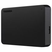 Вид Внешний диск HDD Toshiba Canvio Basics 4 ТБ 2.5" USB 3.2 чёрный, HDTB440EK3