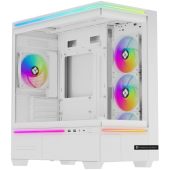 Корпус Thermalright M10 FAN4-C Mini Tower Без БП белый, TL-M10 White FAN4-C