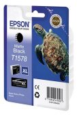 Вид Картридж EPSON T1578 Струйный Матовый черный 850стр, C13T15784010