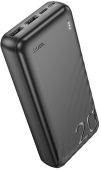 Портативный аккумулятор Power Bank HOCO J123A Element чёрный, J123A ELEMENT