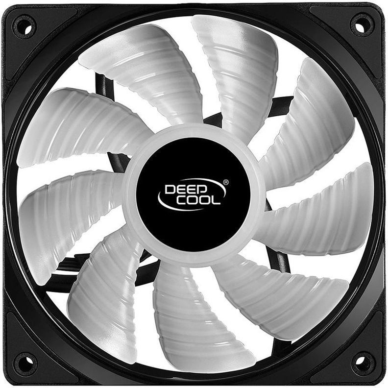 Корпусный вентилятор DeepCool RF 120 120 мм 4-pin, DP-FRGB-RF120-1C