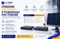 Сравнение KVM-over-IP и традиционных KVM-решений