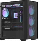 Корпус Formula V Air Mesh GX600 Plus Midi Tower Без БП чёрный, AIR MESH GX600 PLUS BLACK