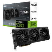 Видеокарта Asus NVIDIA GeForce RTX 5080 PRIME OC GDDR7 16GB, 90YV0LX0-M0NA00